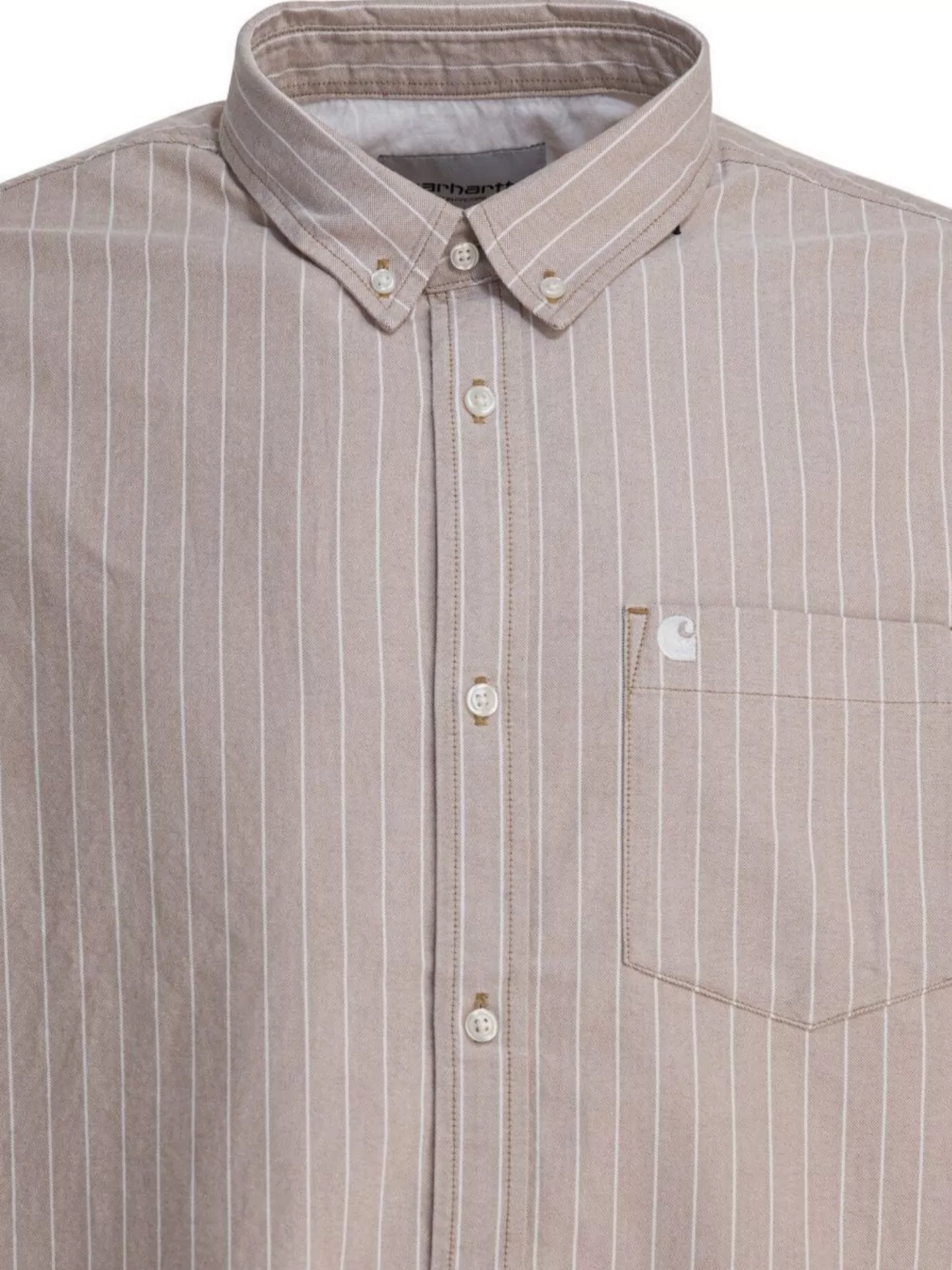 Carhartt Wip Long Sleeve Button-Down Shirt Front Pocket