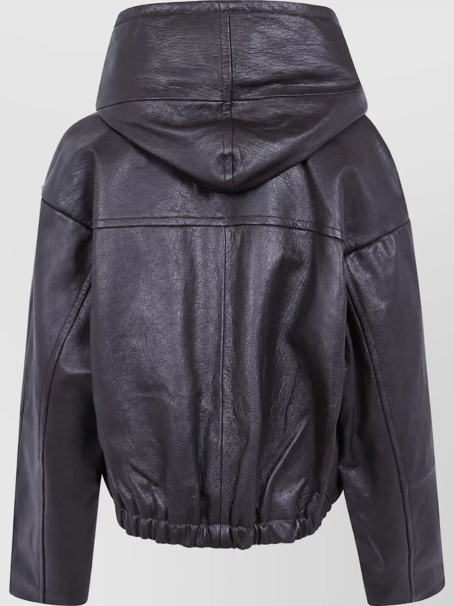 Sportmax Leather Coat