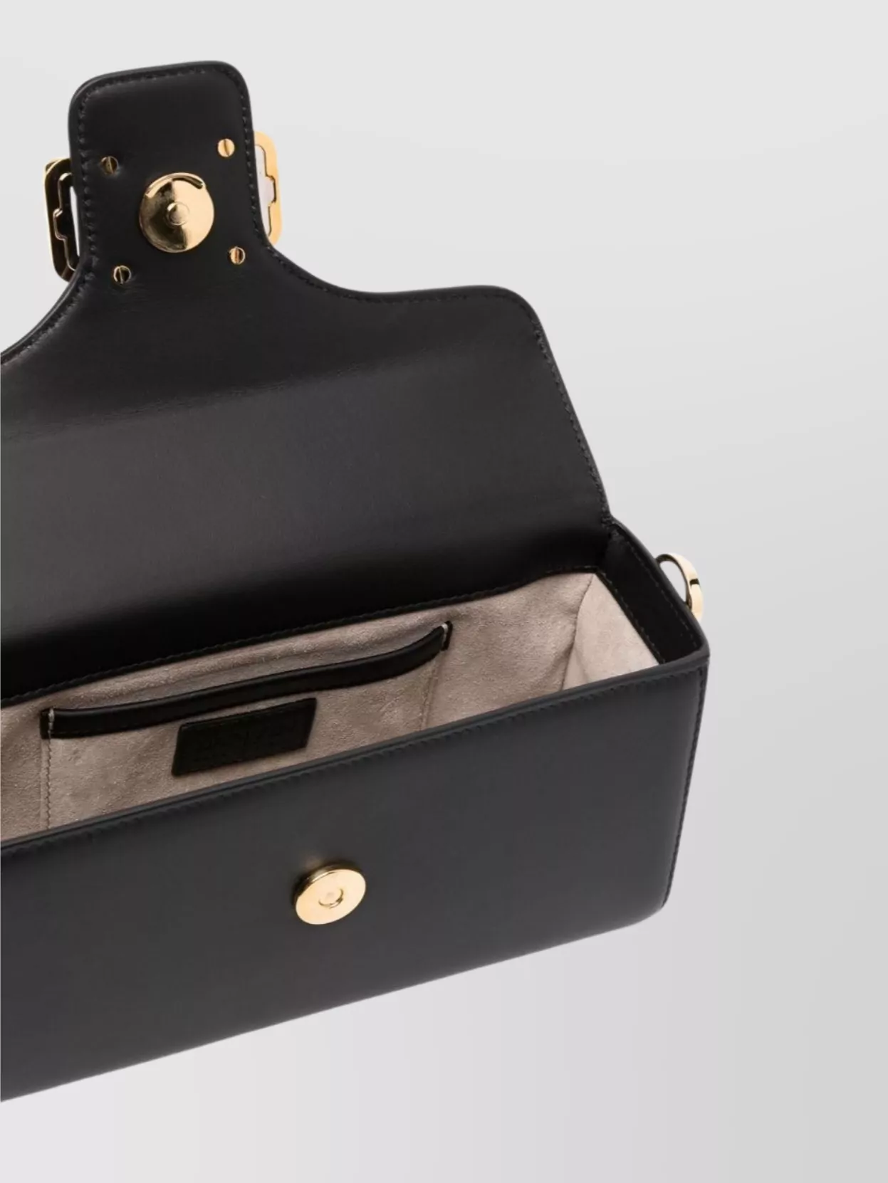 Lanvin Embellished Buckle Clutch Bag