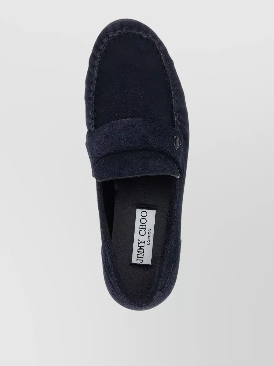 Jimmy Choo Leather Ellis Loafers