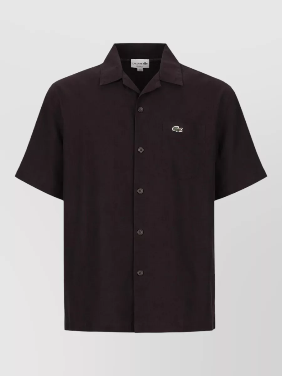 Lacoste Linen Relaxed-Fit Shirt