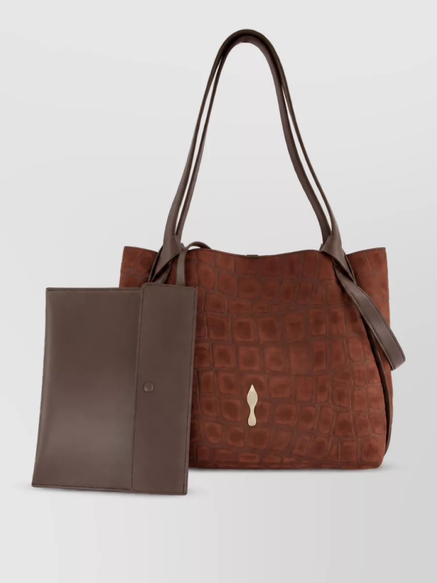 Christian Louboutin cabata leather tote bag