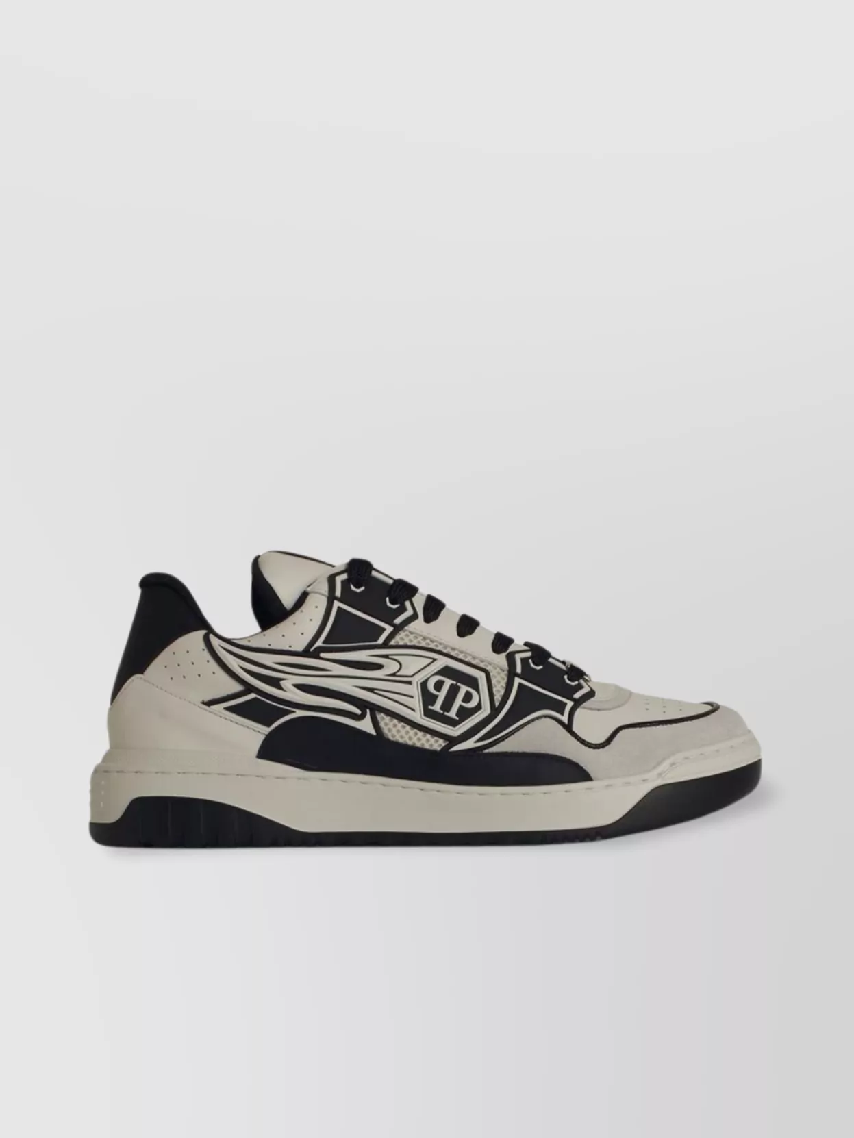 Philipp Plein 'Low-Top Silhouette Rubber Sole Sneakers'