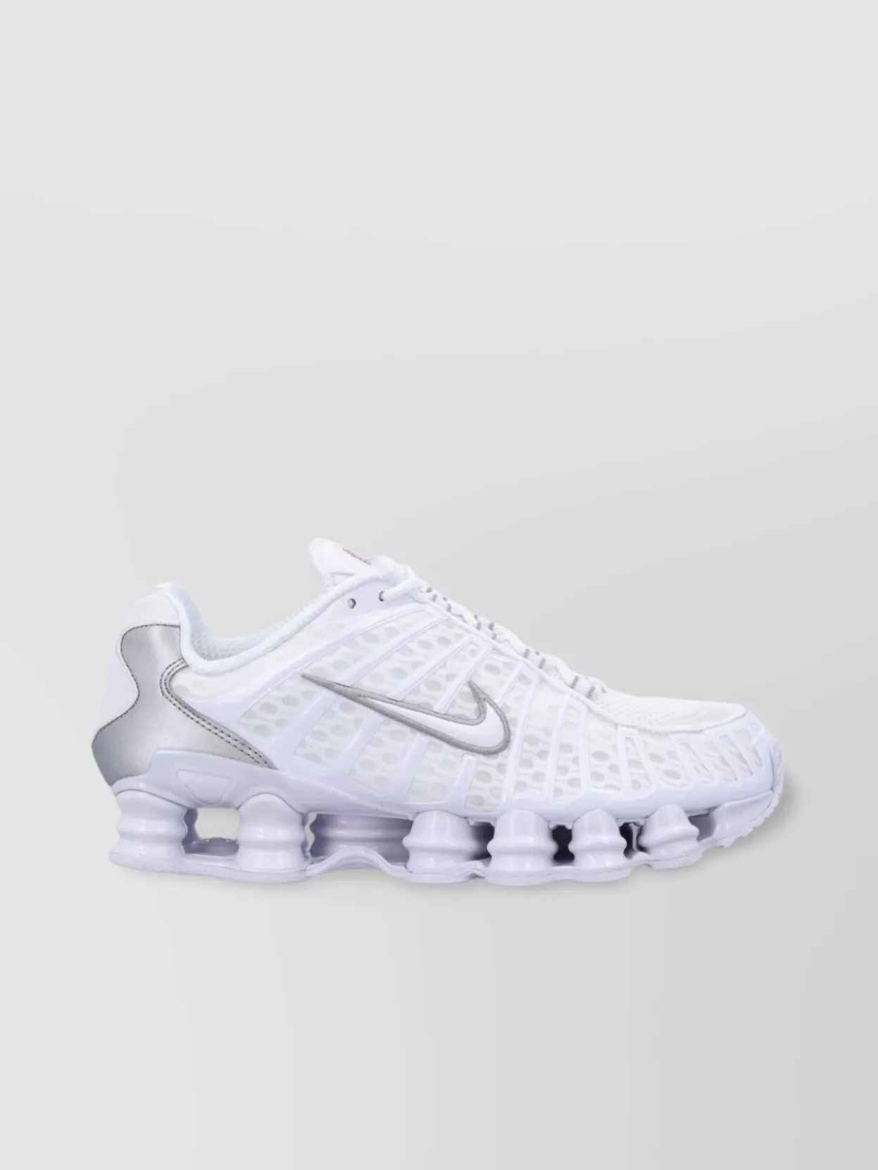 Nike Tl Shox Mesh Sneakers With Rubber Outsole