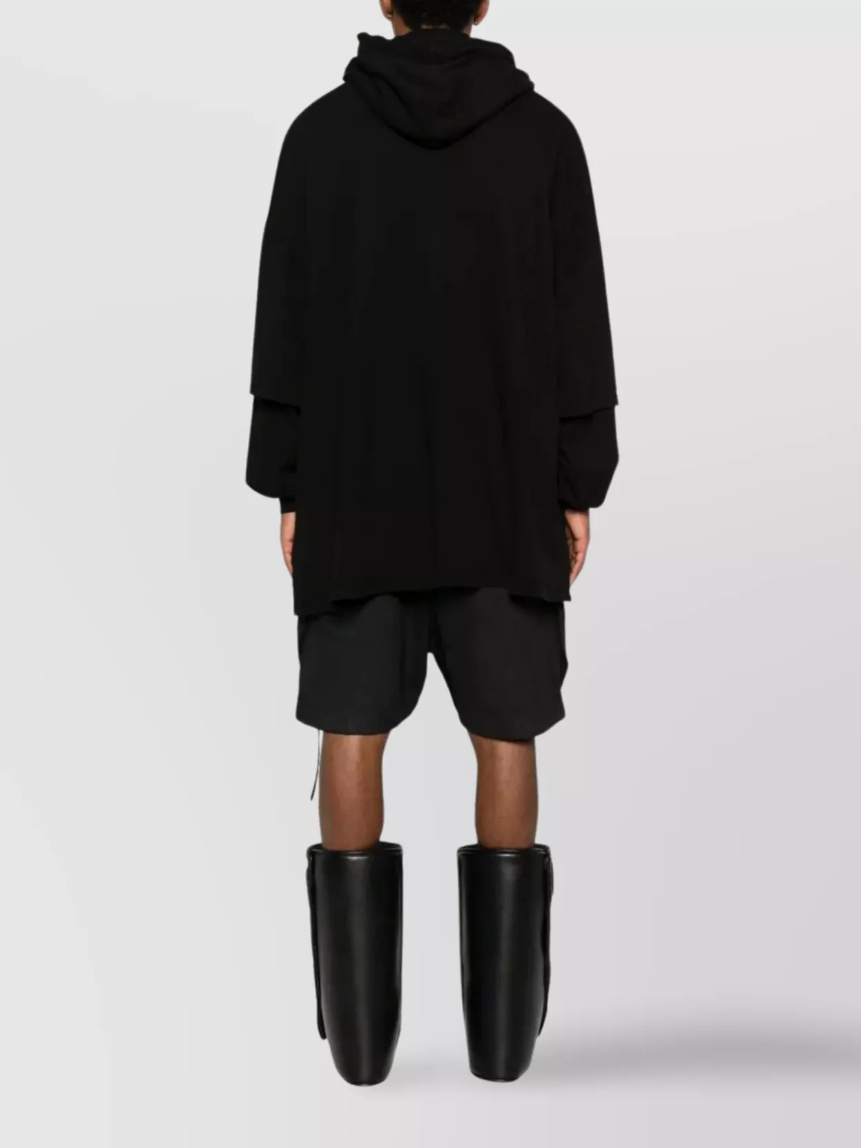 Rick Owens Drkshdw Lightweight Hoodie Drawstring Hood