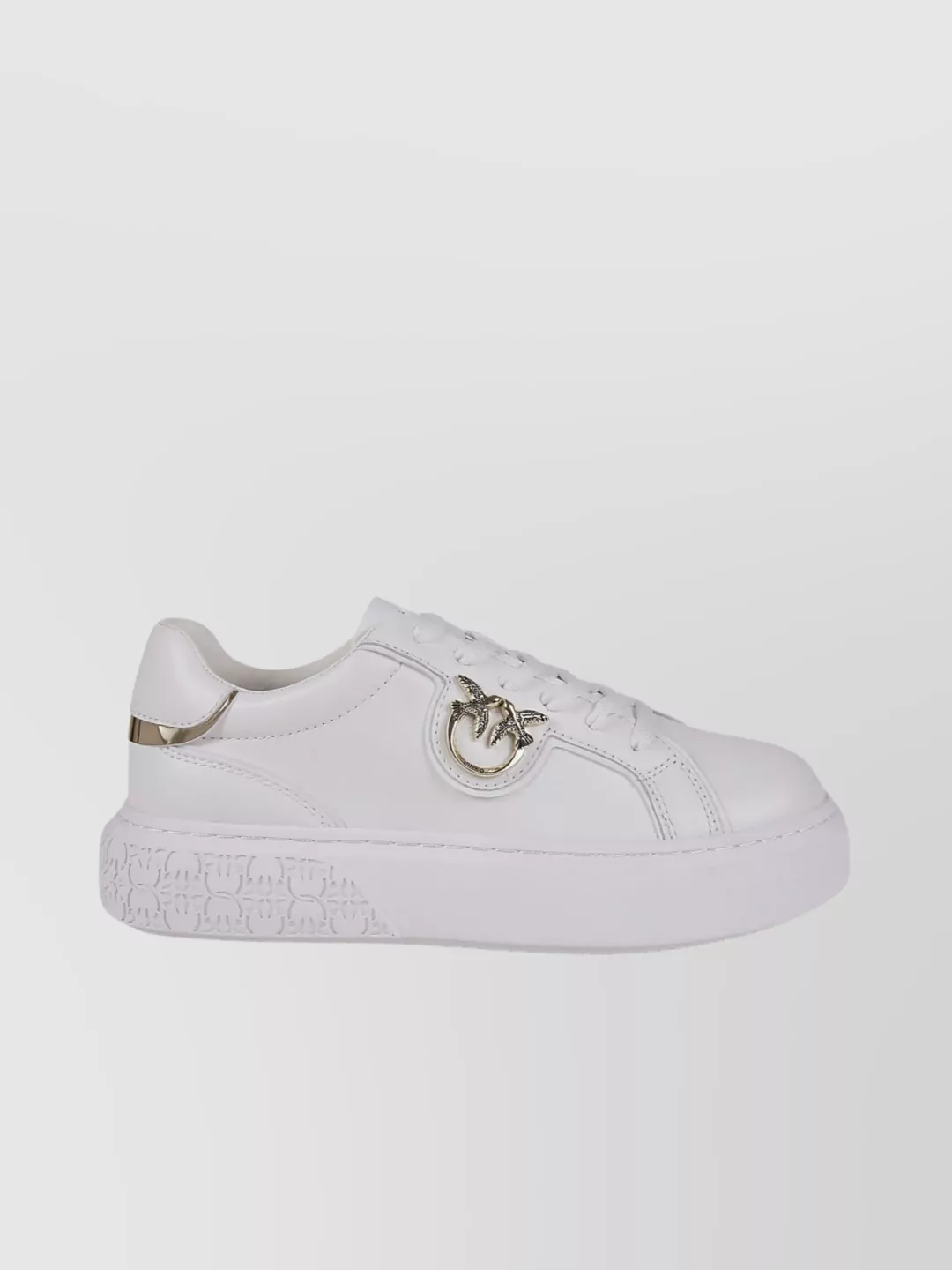 Shop Pinko Yoko 01 Modern Sneakers In White
