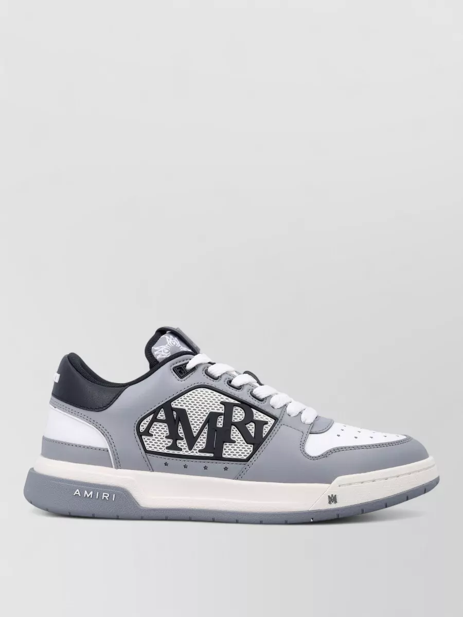 Amiri Low Top Sneakers With Perforated Toe Box
