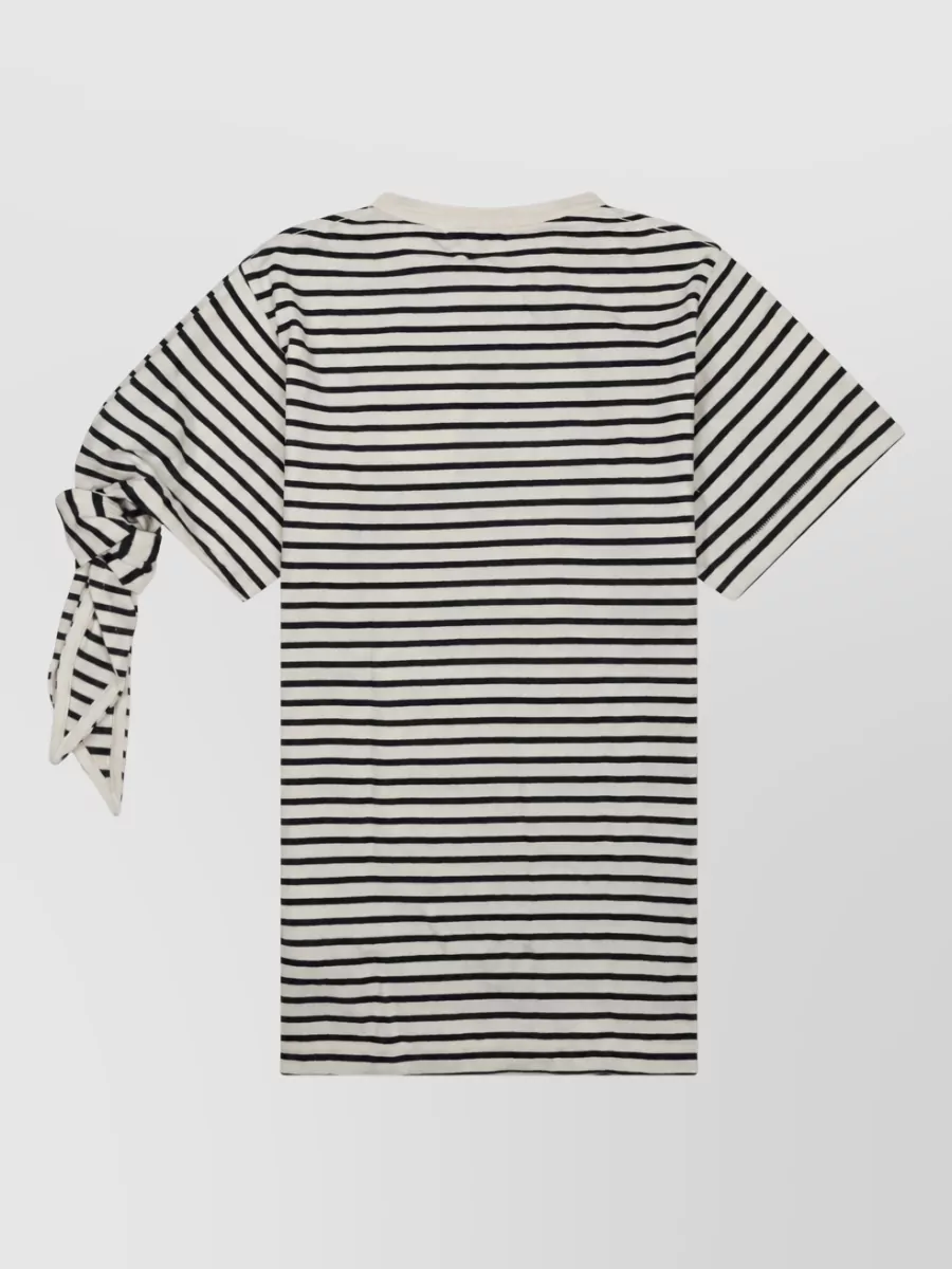 Jw Anderson Knot-Sleeve T-Shirt