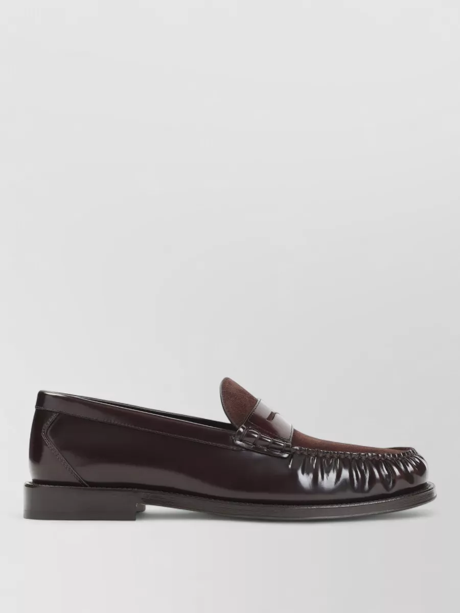 Brunello Cucinelli Leather Loafers