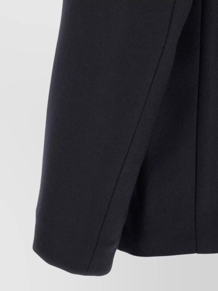 Maison Margiela Virgin Wool V-Neck Suit Jacket