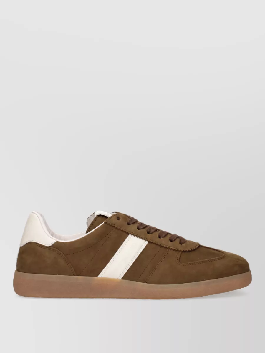 Tom Ford Suede Leather Lace-Up Sneakers