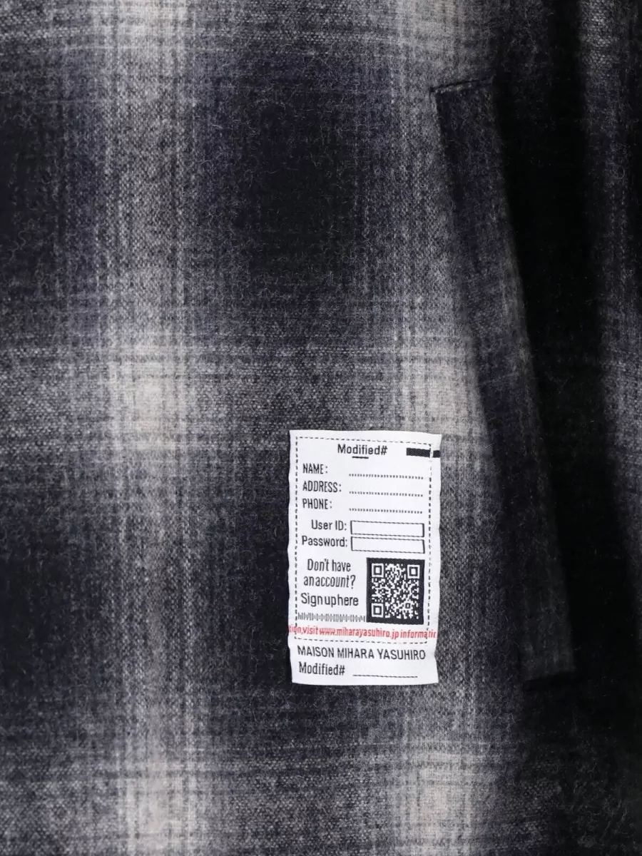Maison Mihara Yasuhiro Wool Shirt