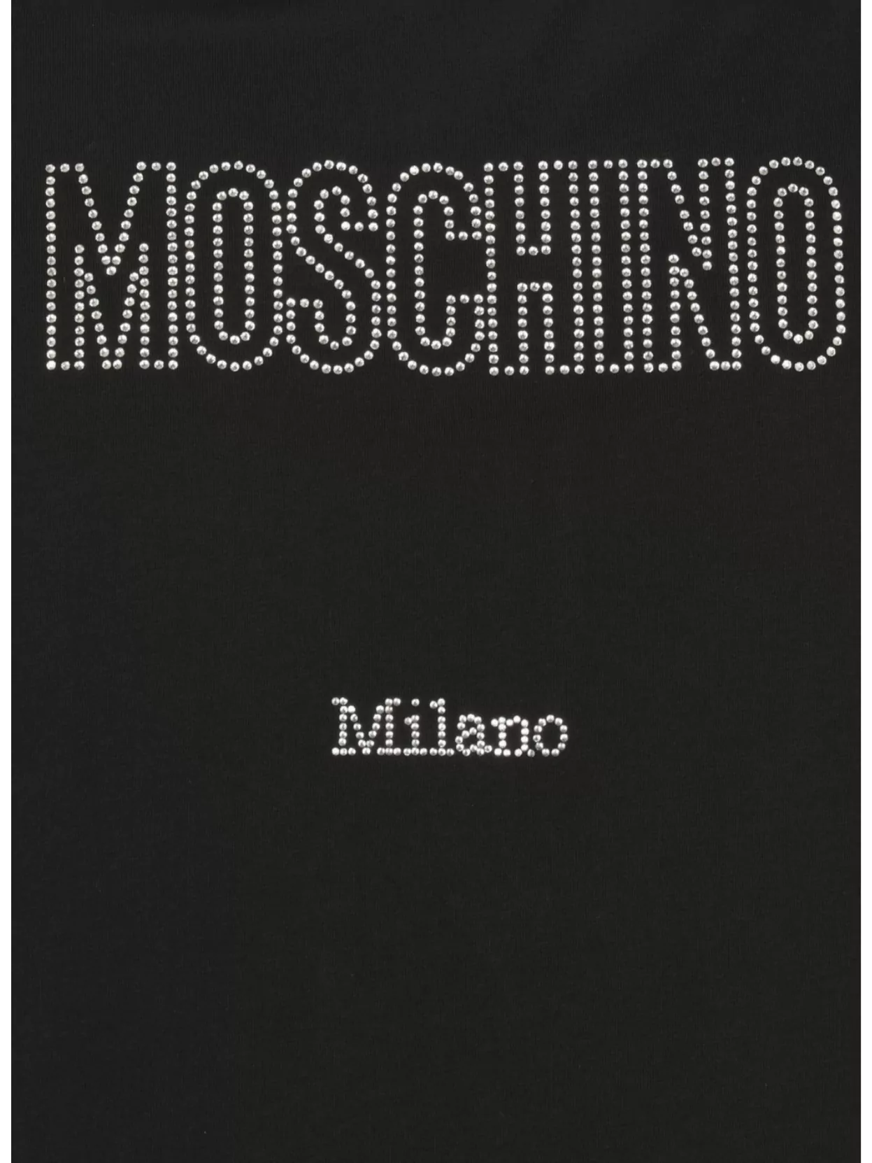 Moschino Crew Neck Oversized Fit T-Shirt