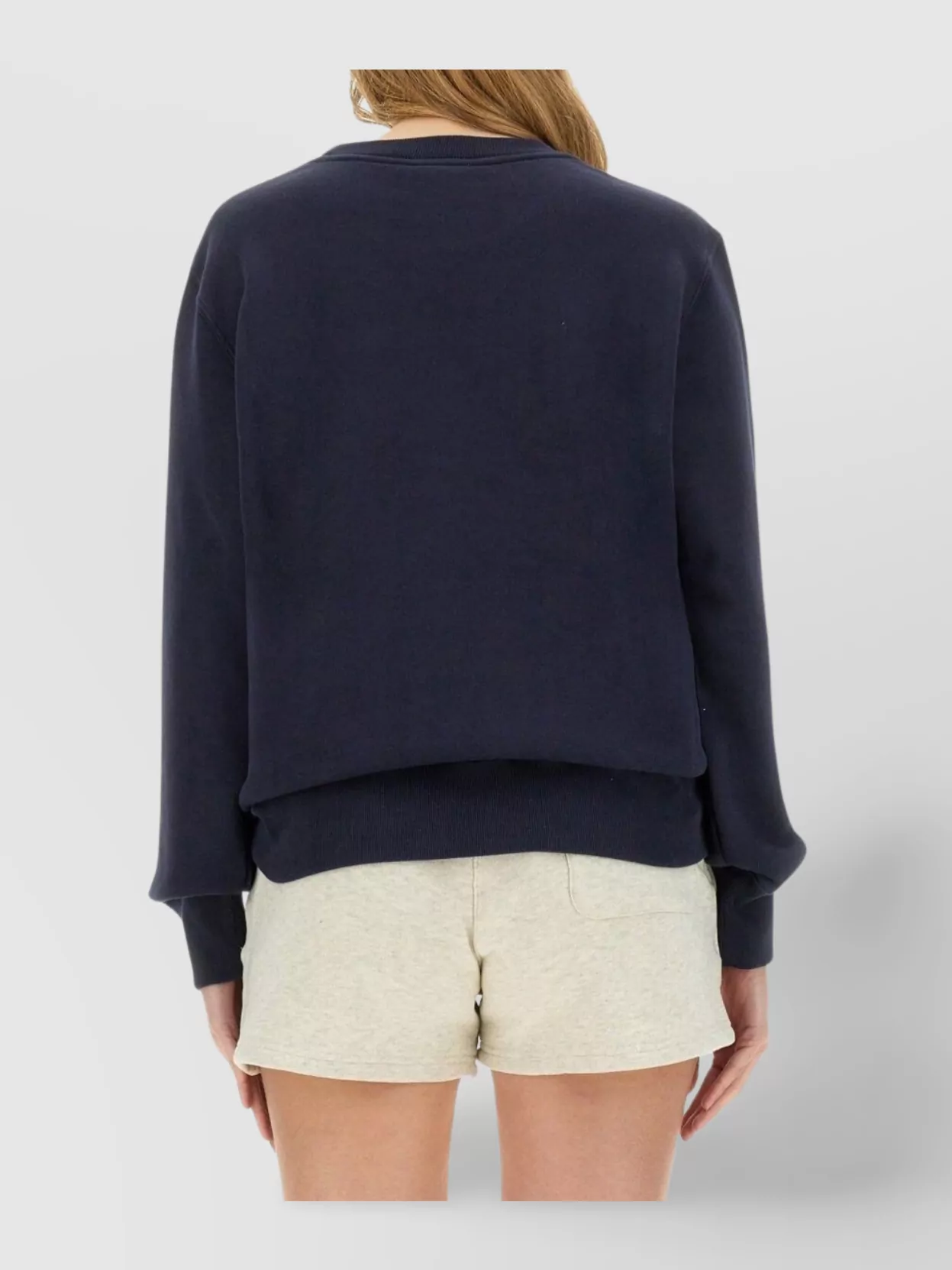 Autry Logo Embroidered Crew Neck Sweatshirt