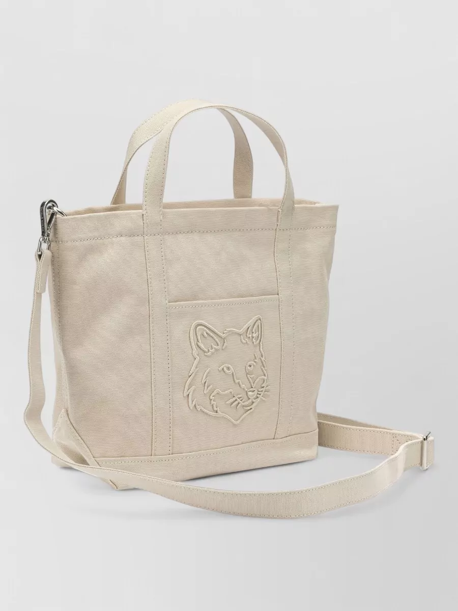 Maison Kitsuné Canvas Tote Bag