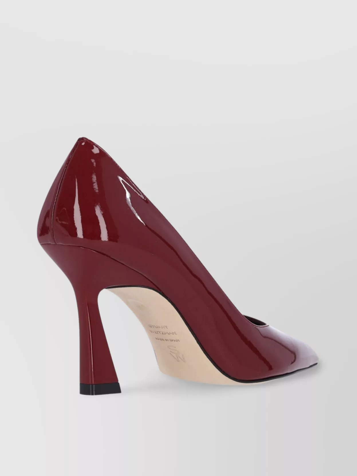 Stuart Weitzman Pointed Toe Patent Finish High Heel