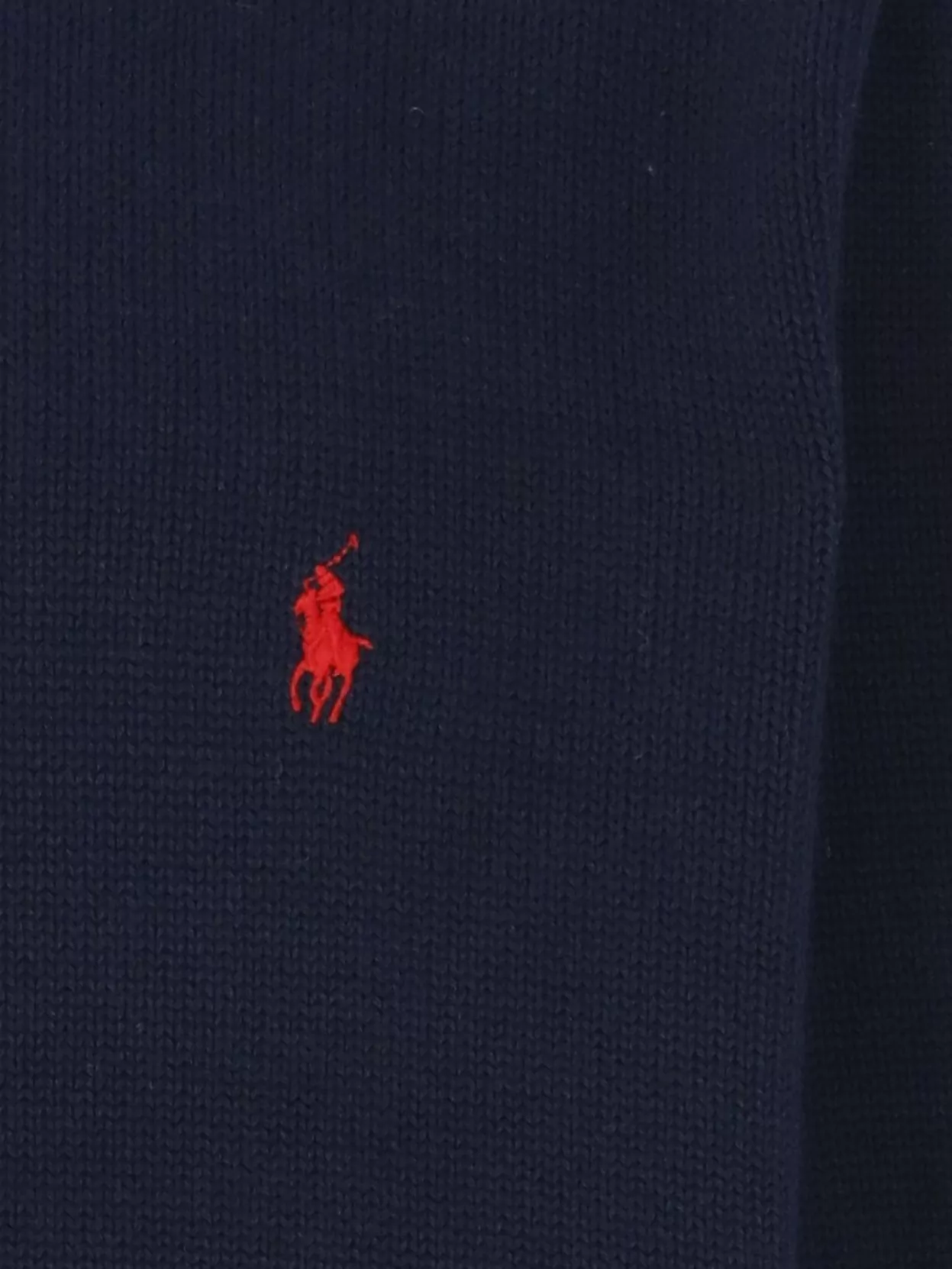 Ralph Lauren Long Sleeve Crew Neck Sweater With Ribbed Cuffs