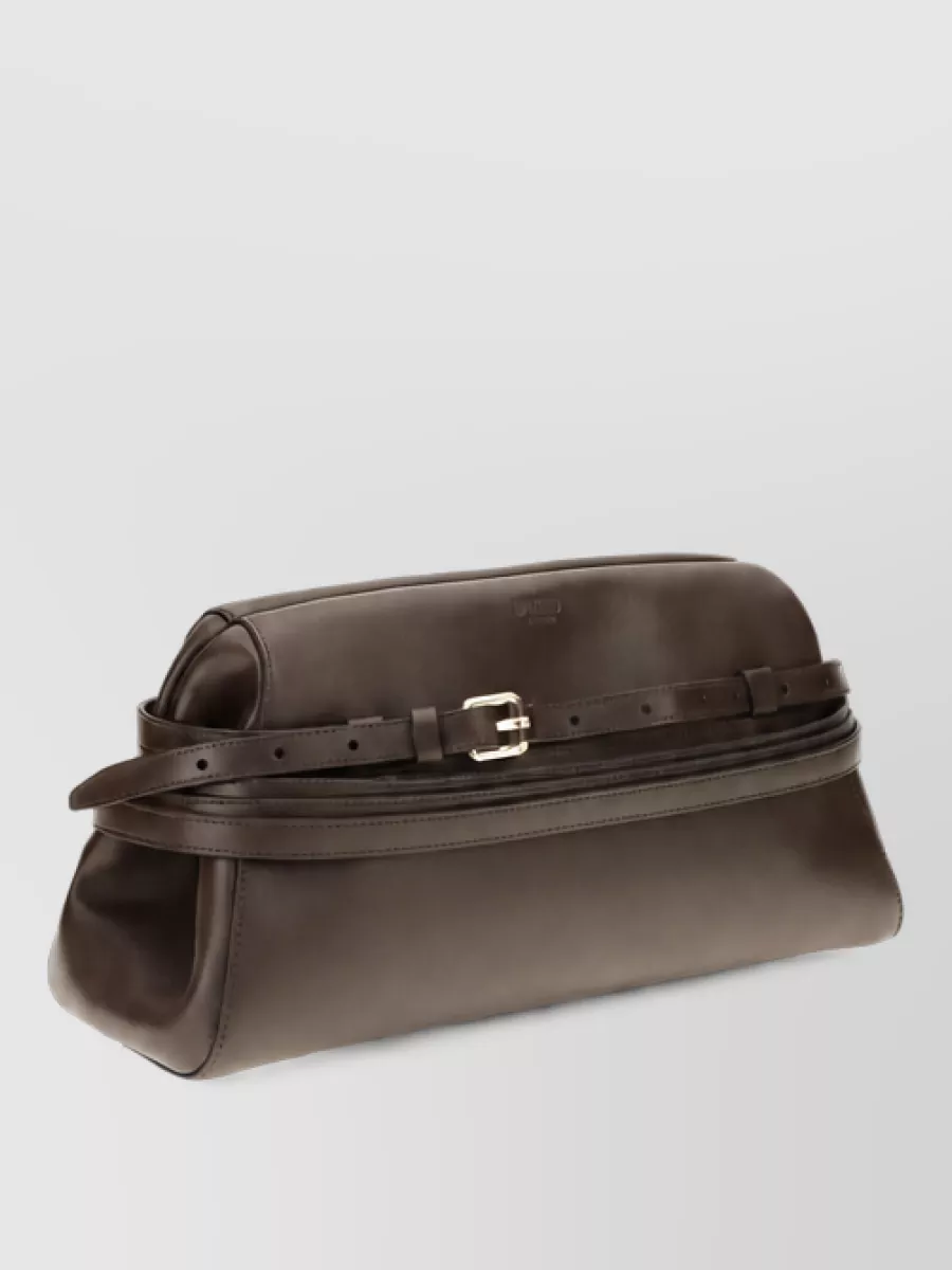 Moschino leather belt bag