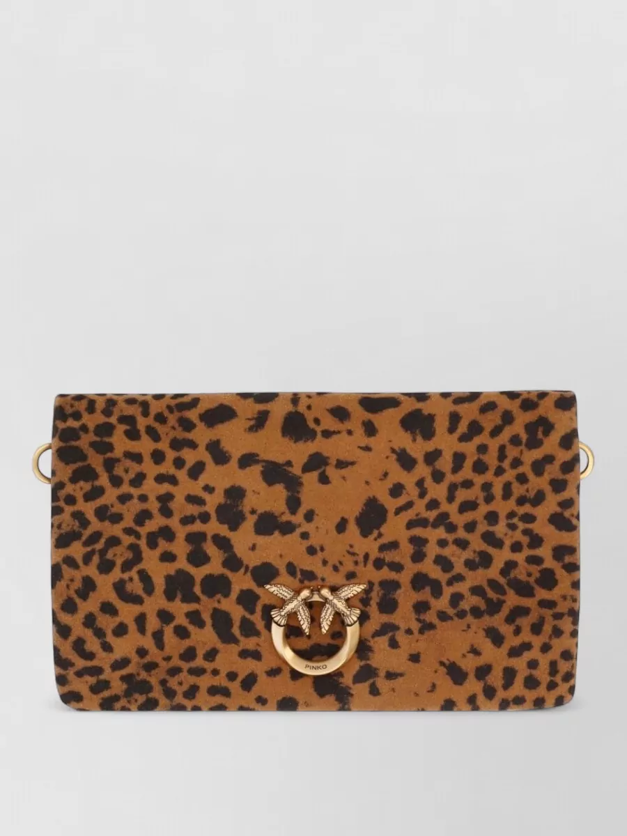 Pinko small polyamide shoulder bag