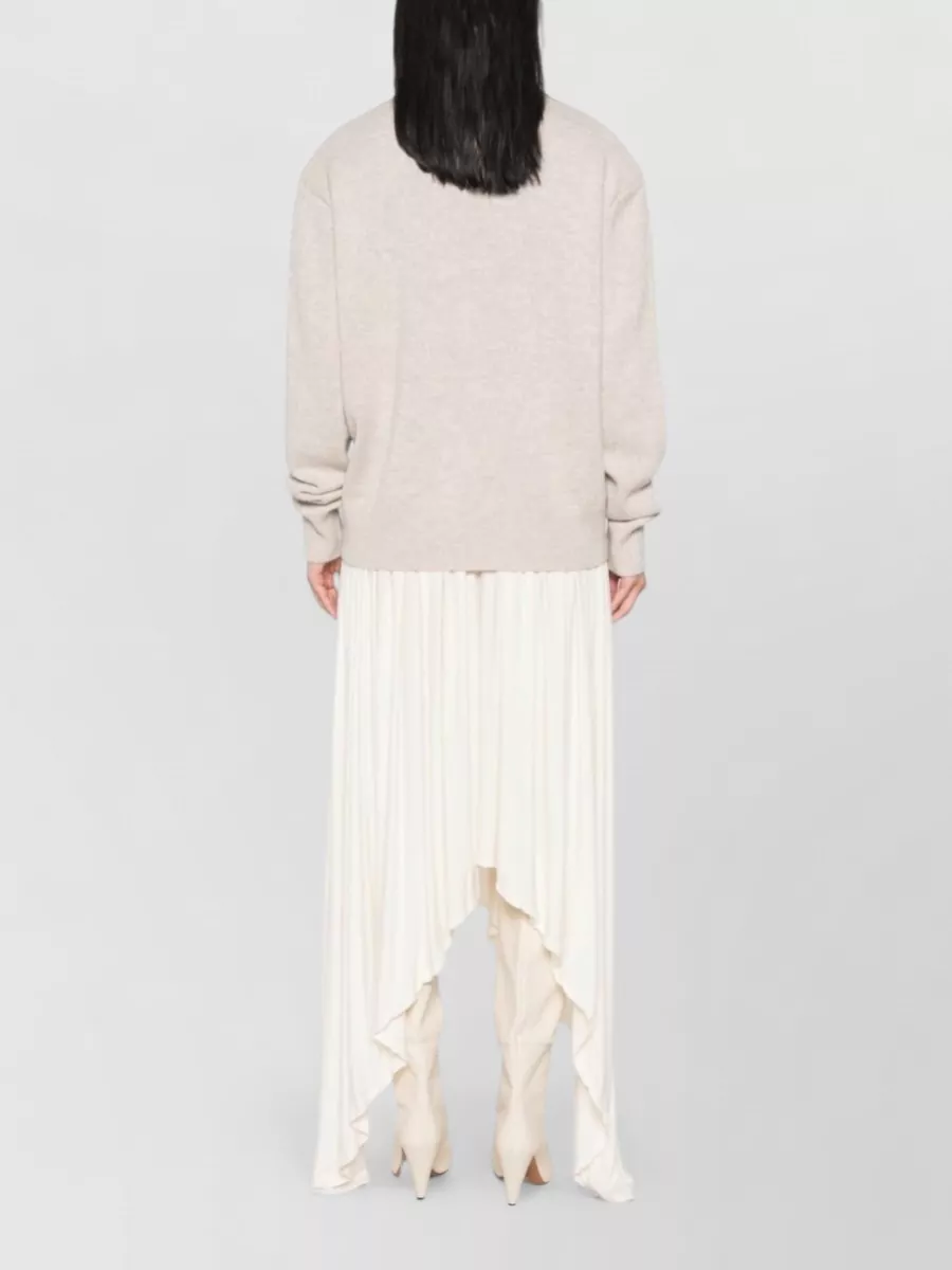 The Frankie Shop Cashmere Wool Crewneck Sweatshirt