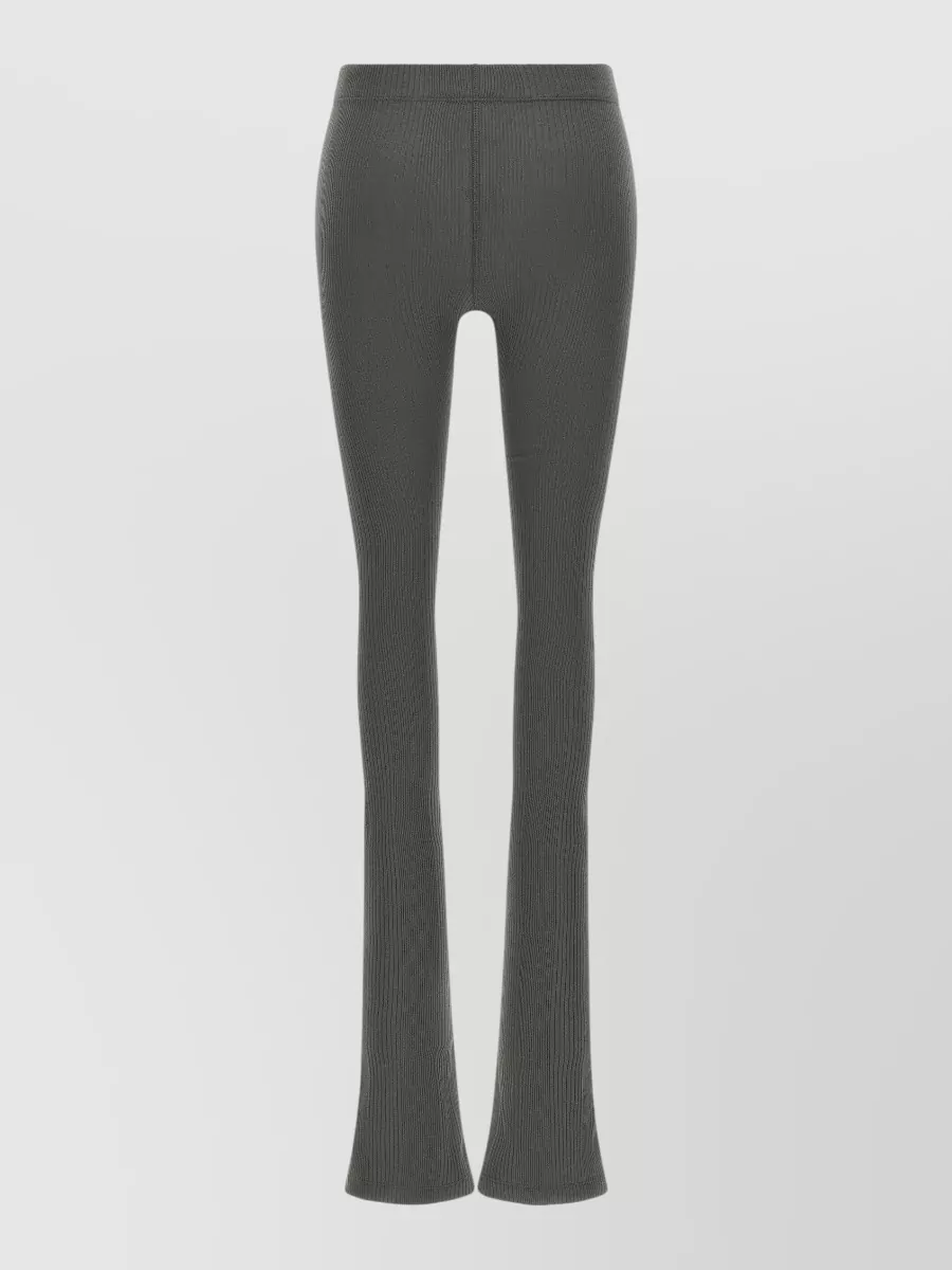 Armarium ribbed cotton flared pants