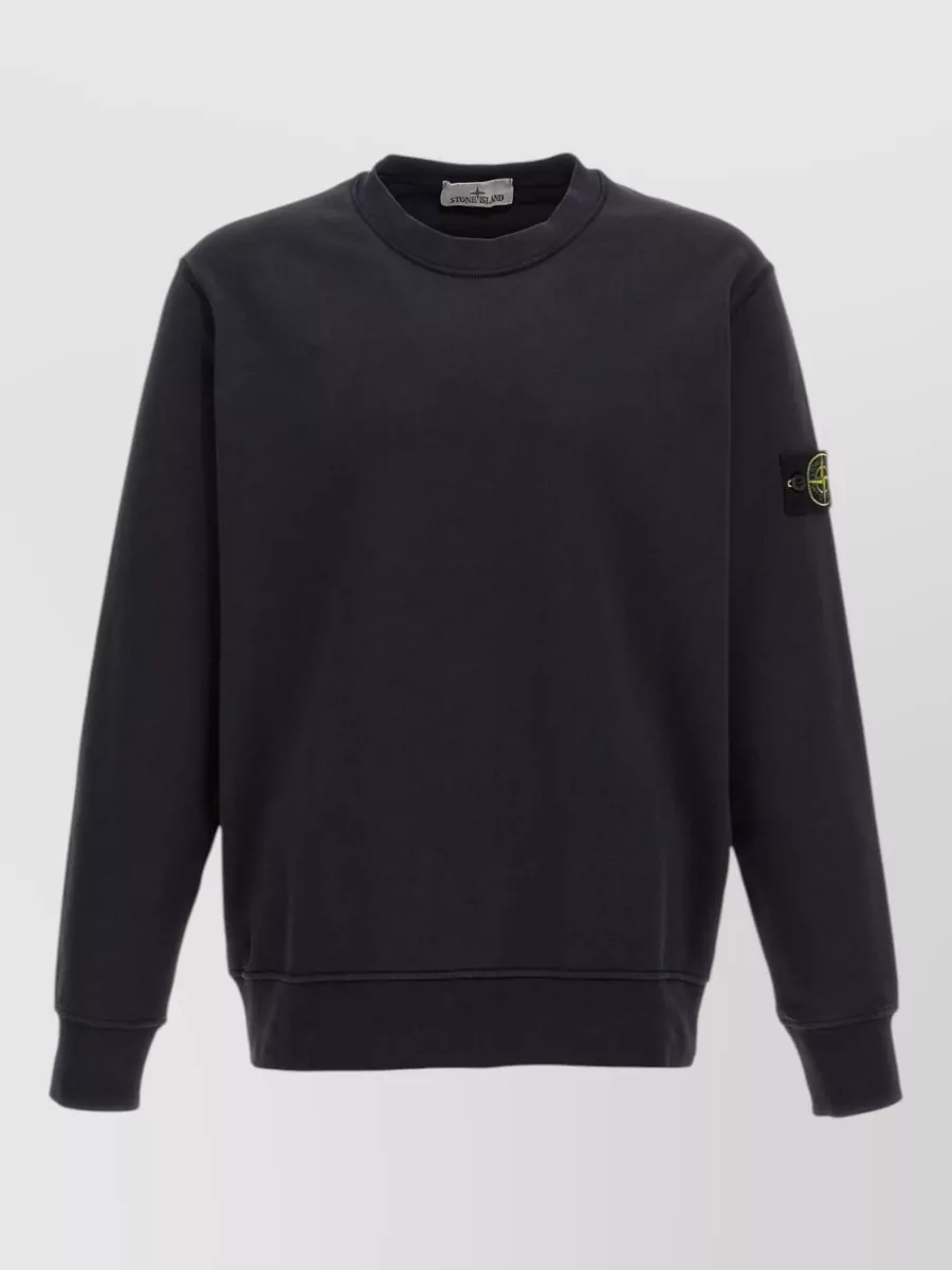 Stone Island Organic Cotton Regular-Fit Crewneck Sweatshirt