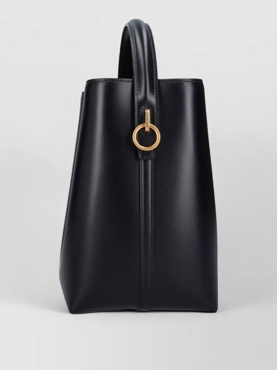 Saint Laurent Le 37 Leather Bucket Bag