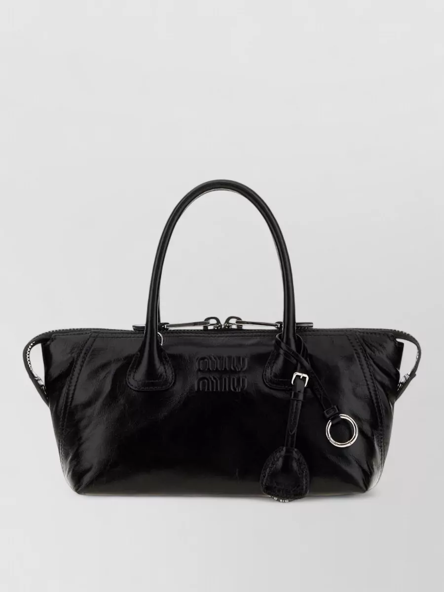 Miu Miu pocket leather clutch bag