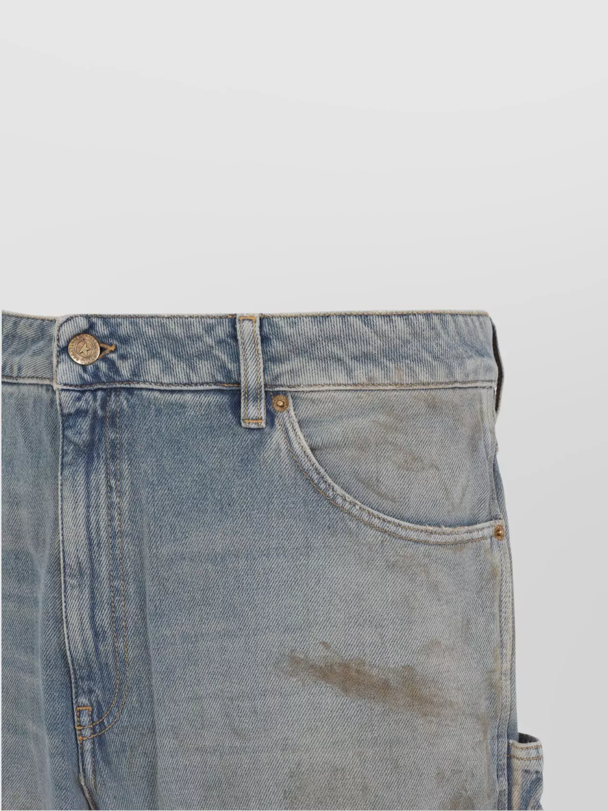Golden Goose Painter Marley Jeans Hammer Loop