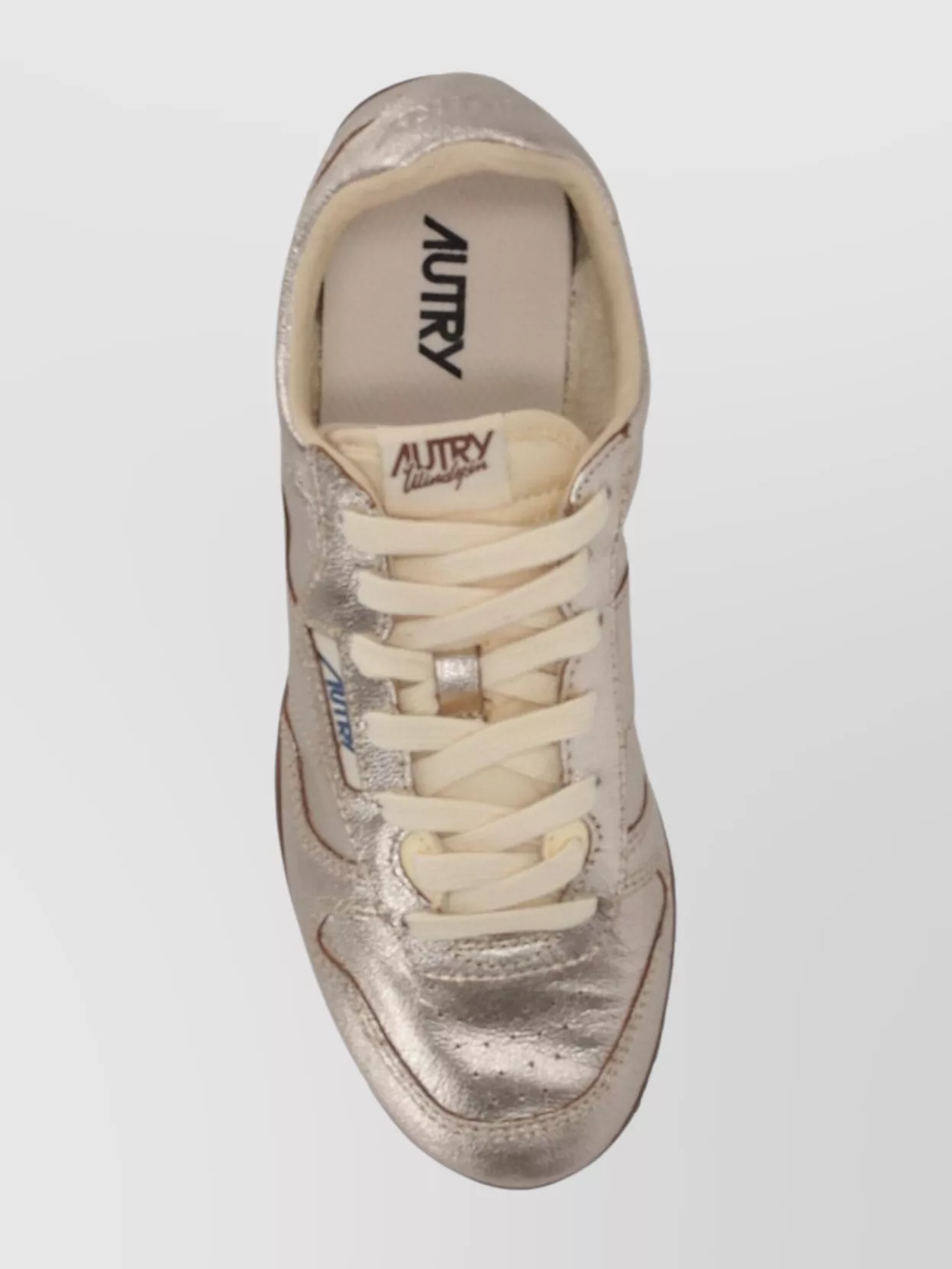Autry Low-Top Sneakers Metallic Finish