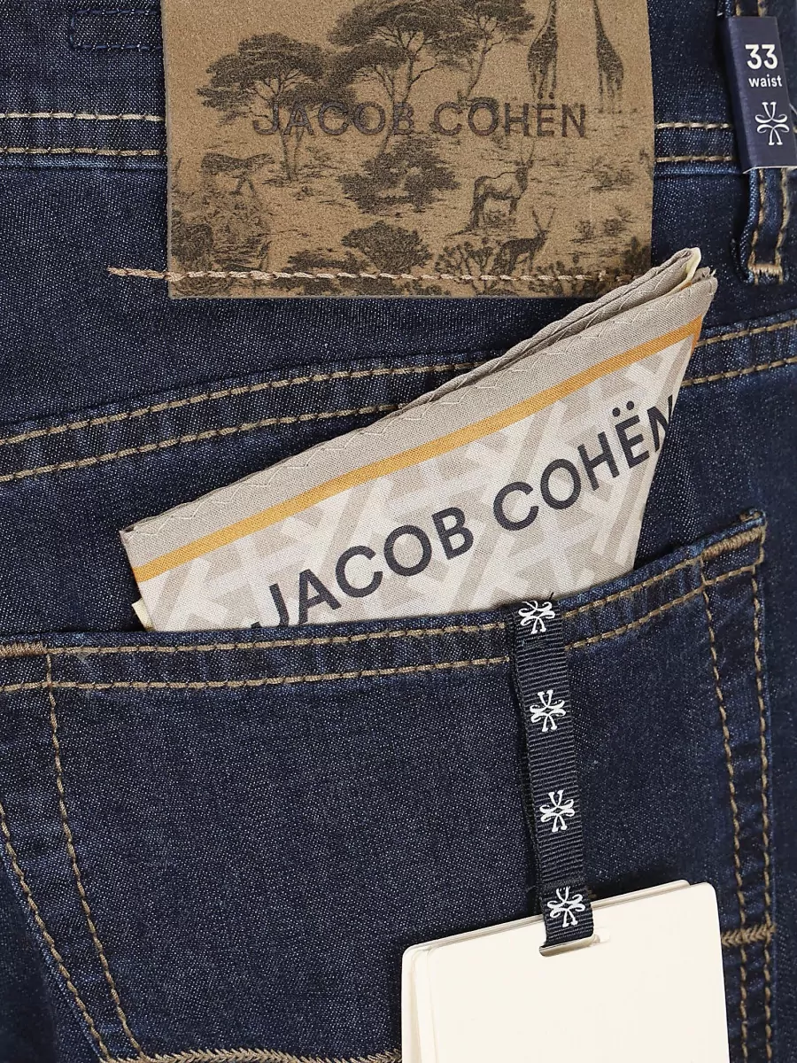 Jacob Cohen Slim-Fit Straight-Leg Denim Jeans