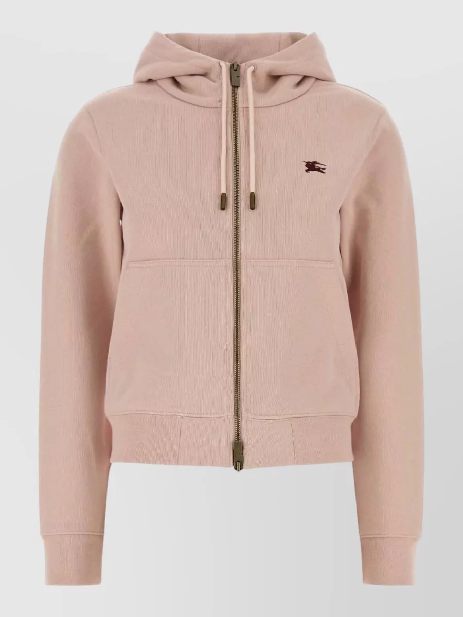 Burberry Cotton sweatshirt jacket