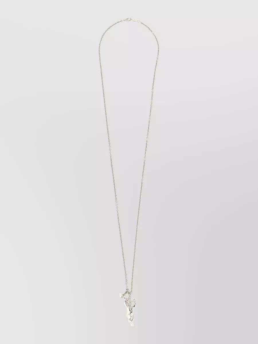 Vivienne Westwood brass pendant necklace