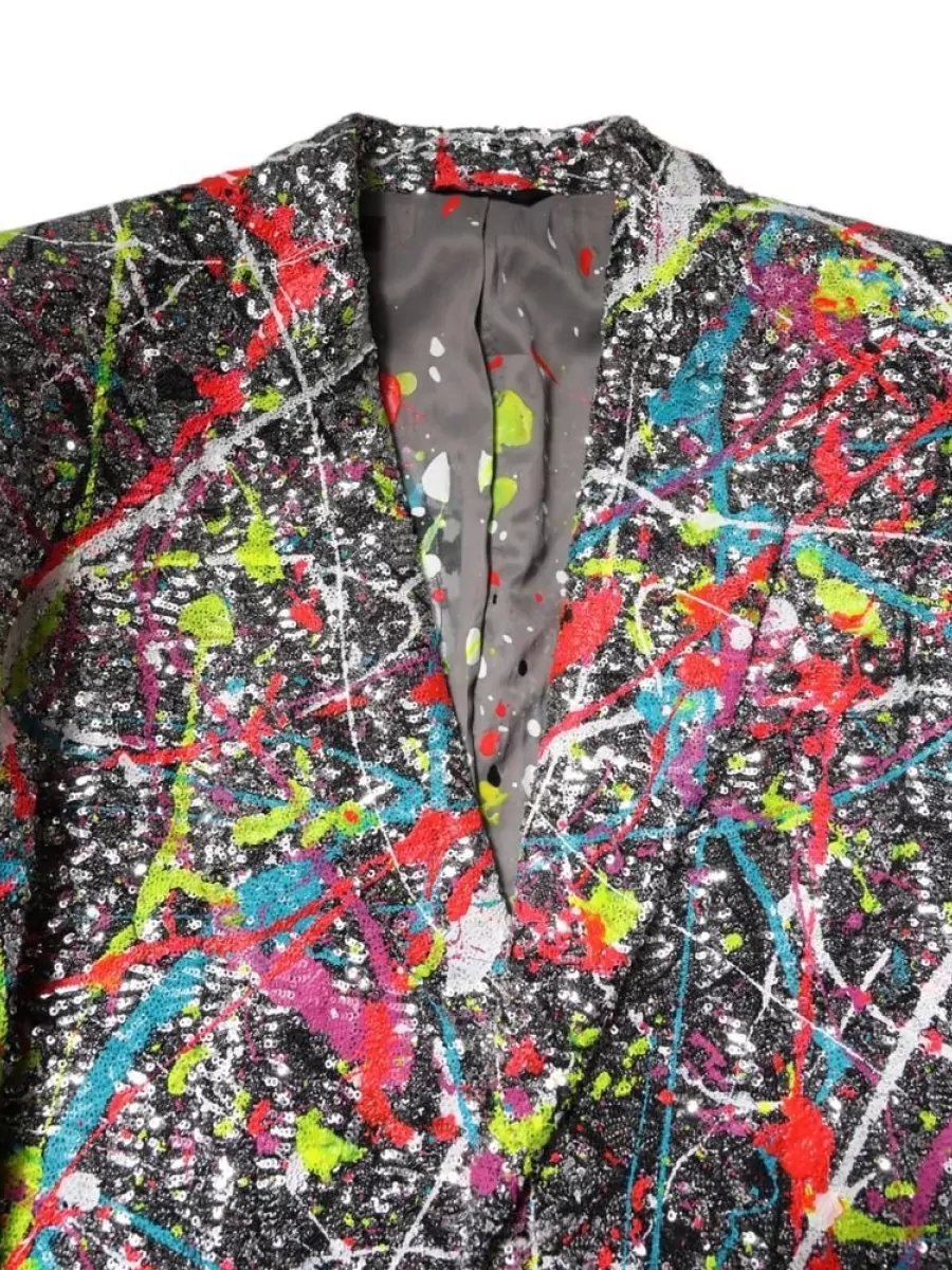 Dolce&Gabbana Silk Single-Breasted Blazer
