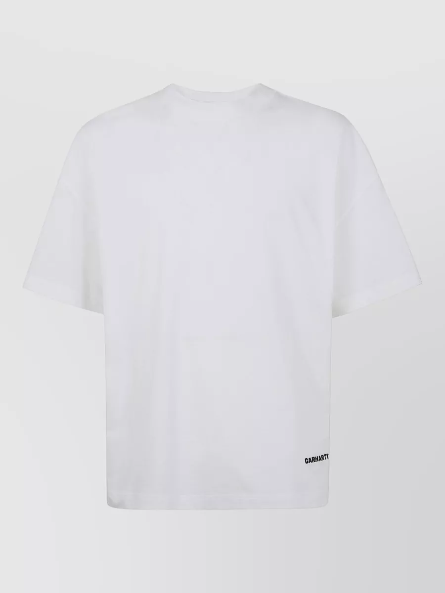 Carhartt Wip Short Sleeve Script Organic Cotton T-Shirt