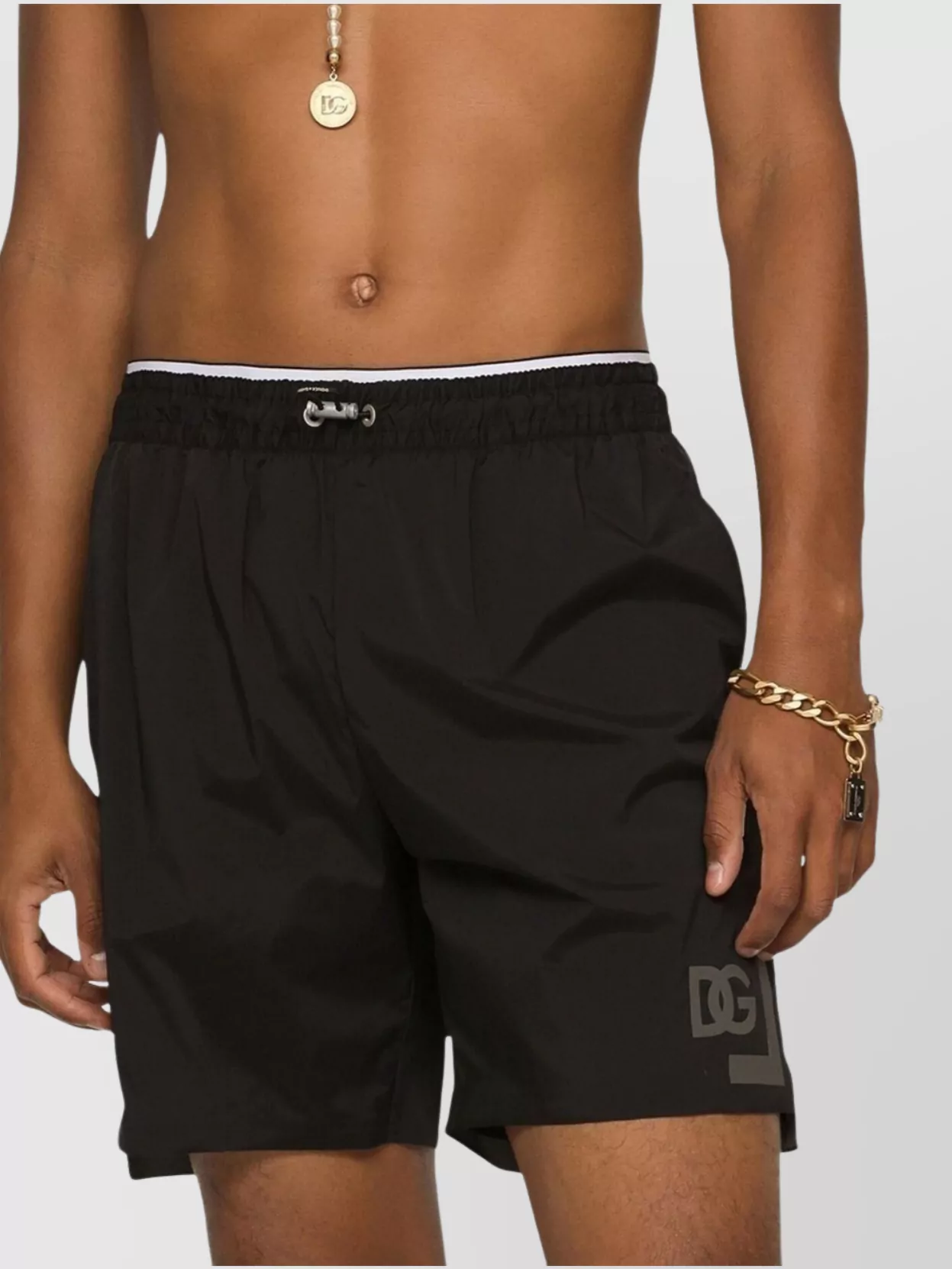 Dolce&Gabbana Medium Swim Trunks Featuring Pockets