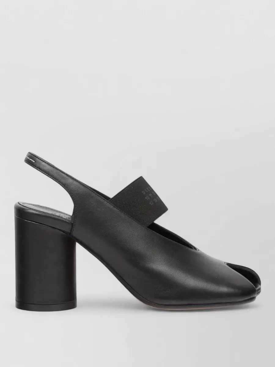 Mm6 Maison Margiela Leather Slingback Sandals