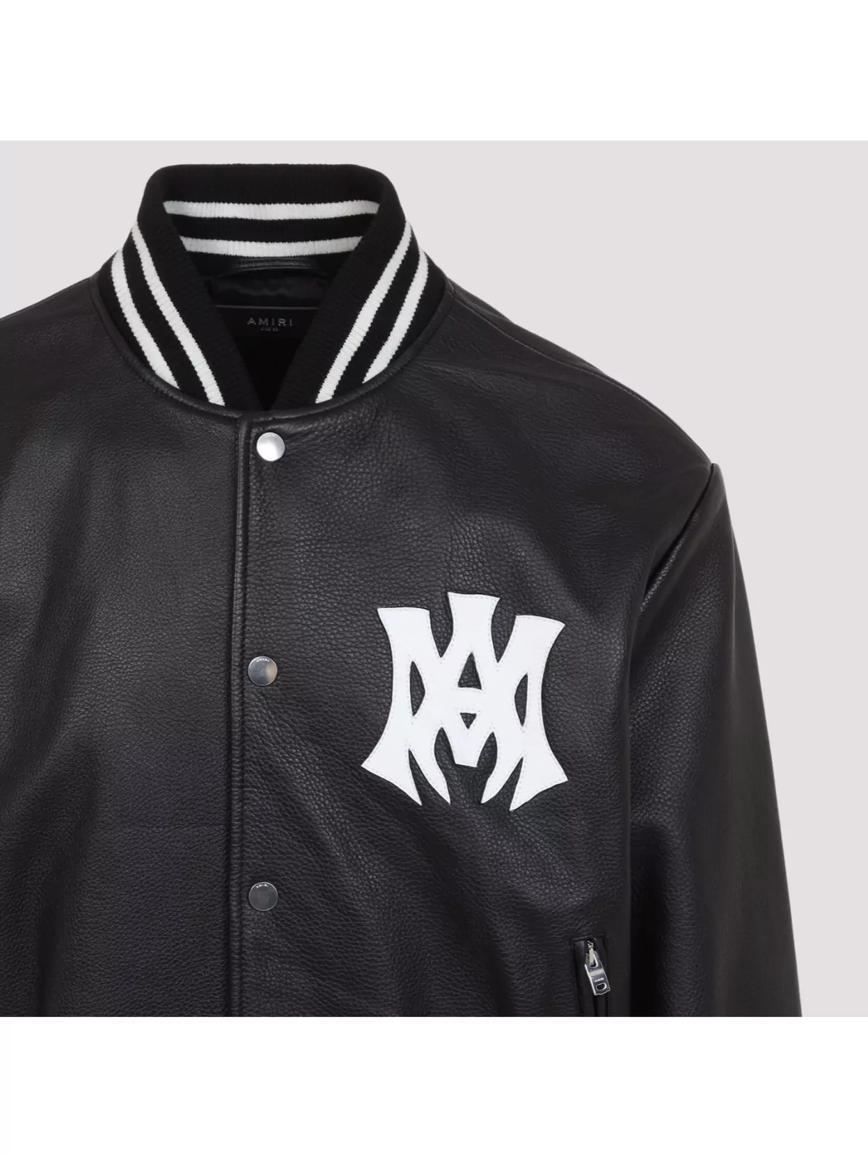Amiri Hollywood Leather Bomber Jacket