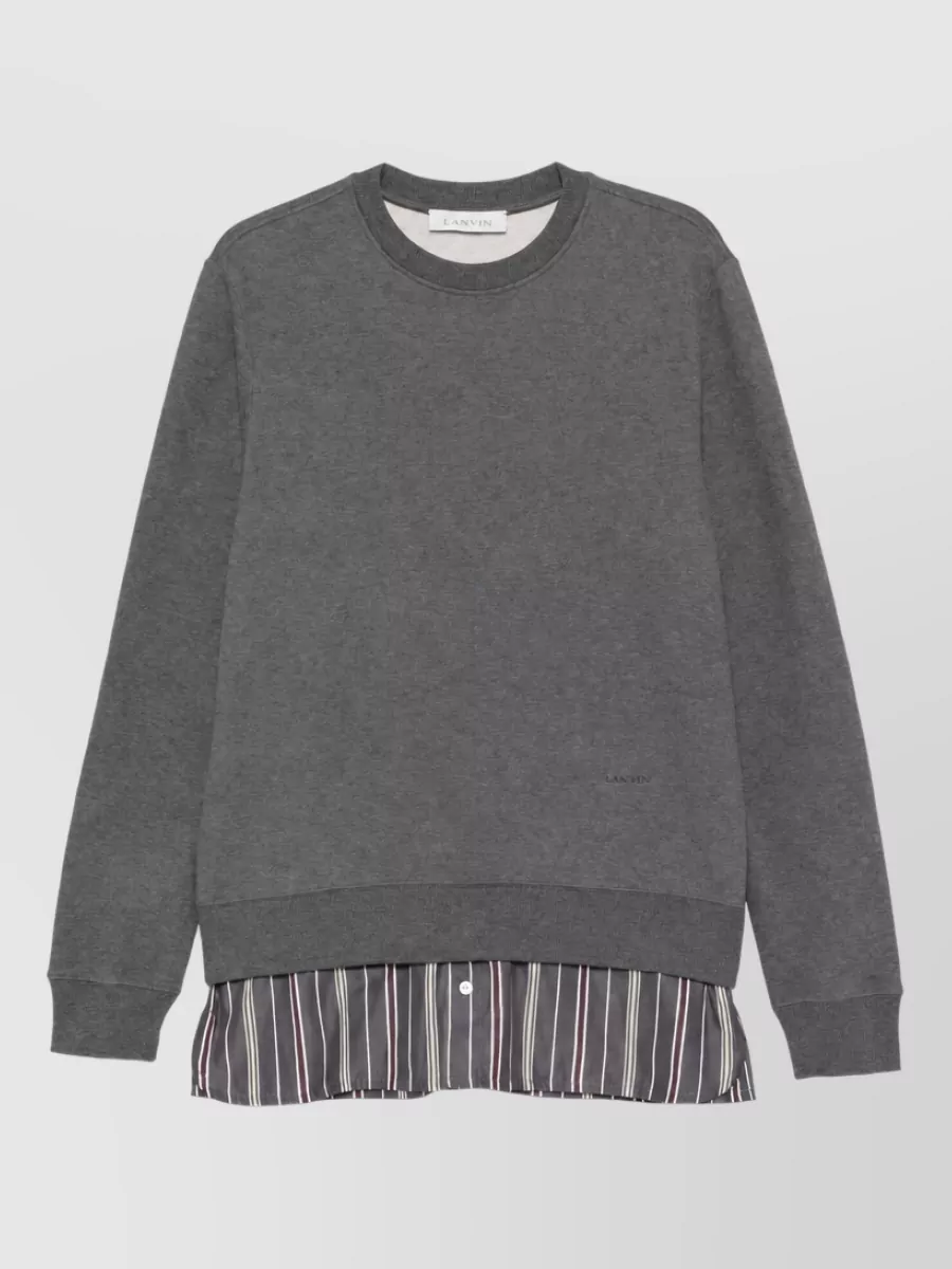 Lanvin crewneck tank top
