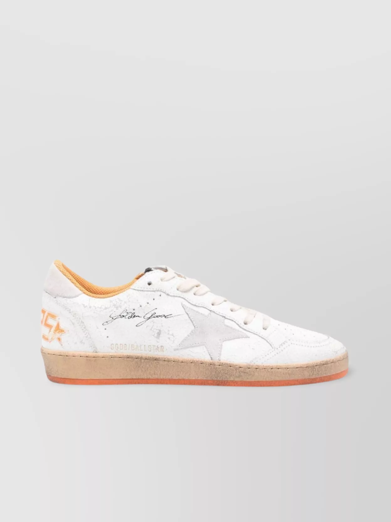 Golden Goose Contrast Star Vintage Low-Top Sneakers