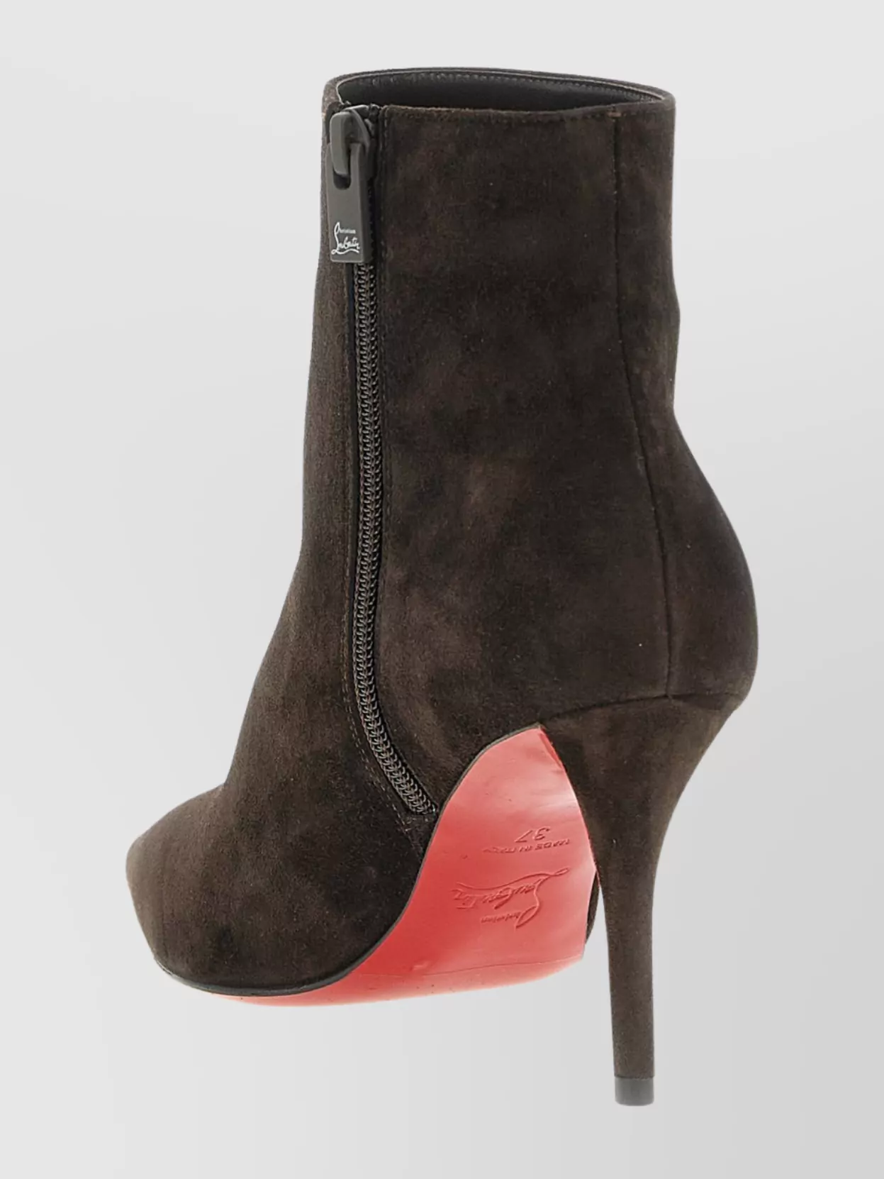 Christian Louboutin Ankle Boots With Pointed Toe And Stiletto Heel