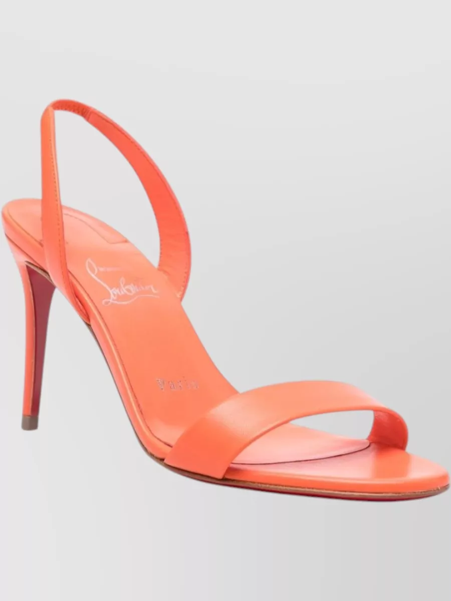 Christian Louboutin Leather Slingback Sandals