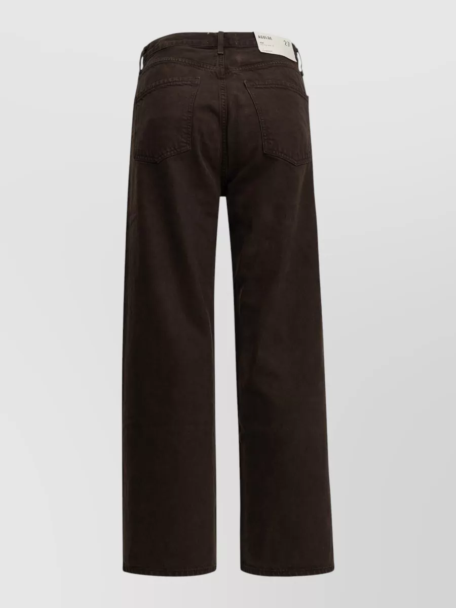 Agolde Denim Wide-Leg Jeans