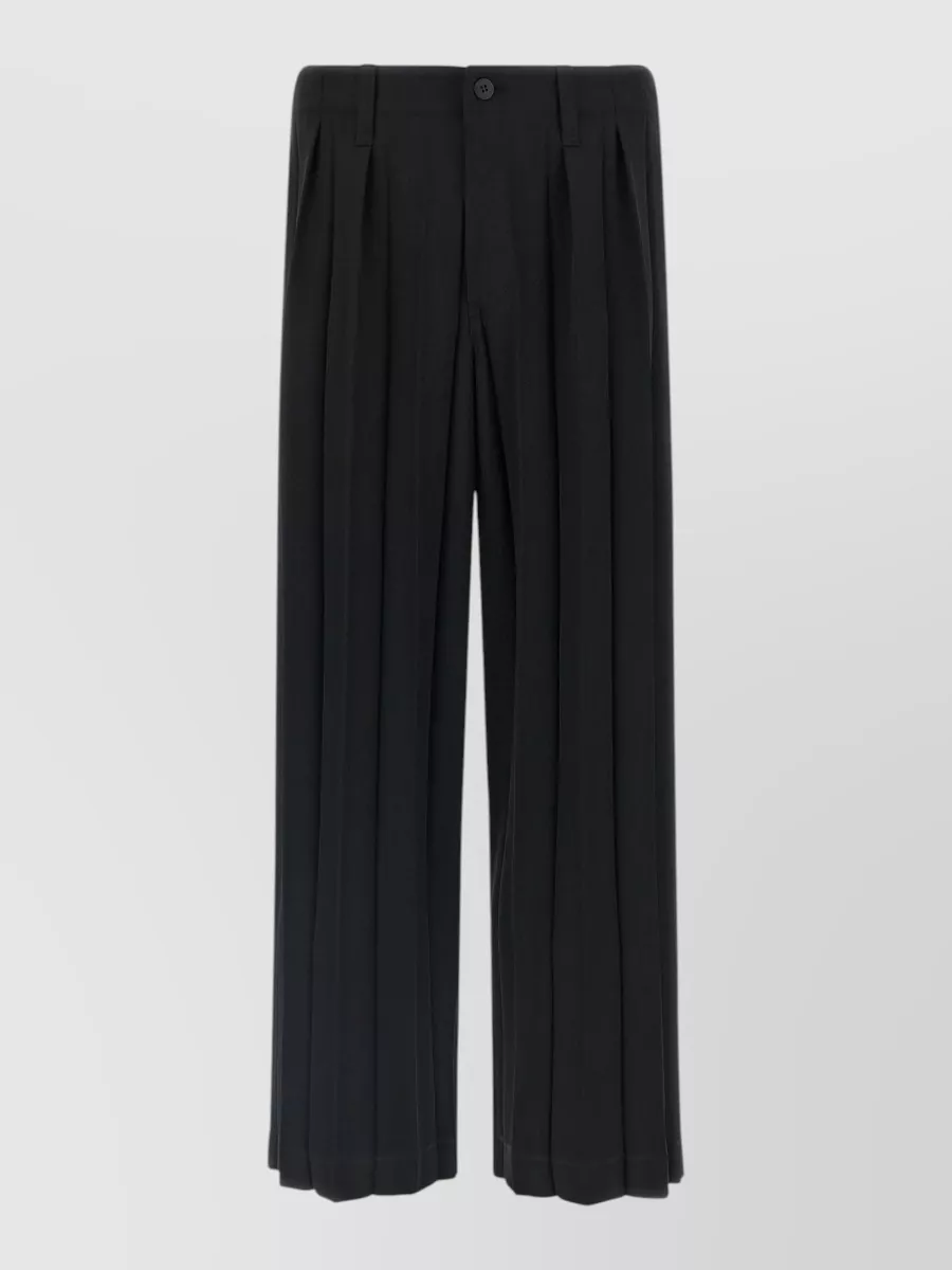 Homme Plisse Issey Miyake pleated wide-leg trousers