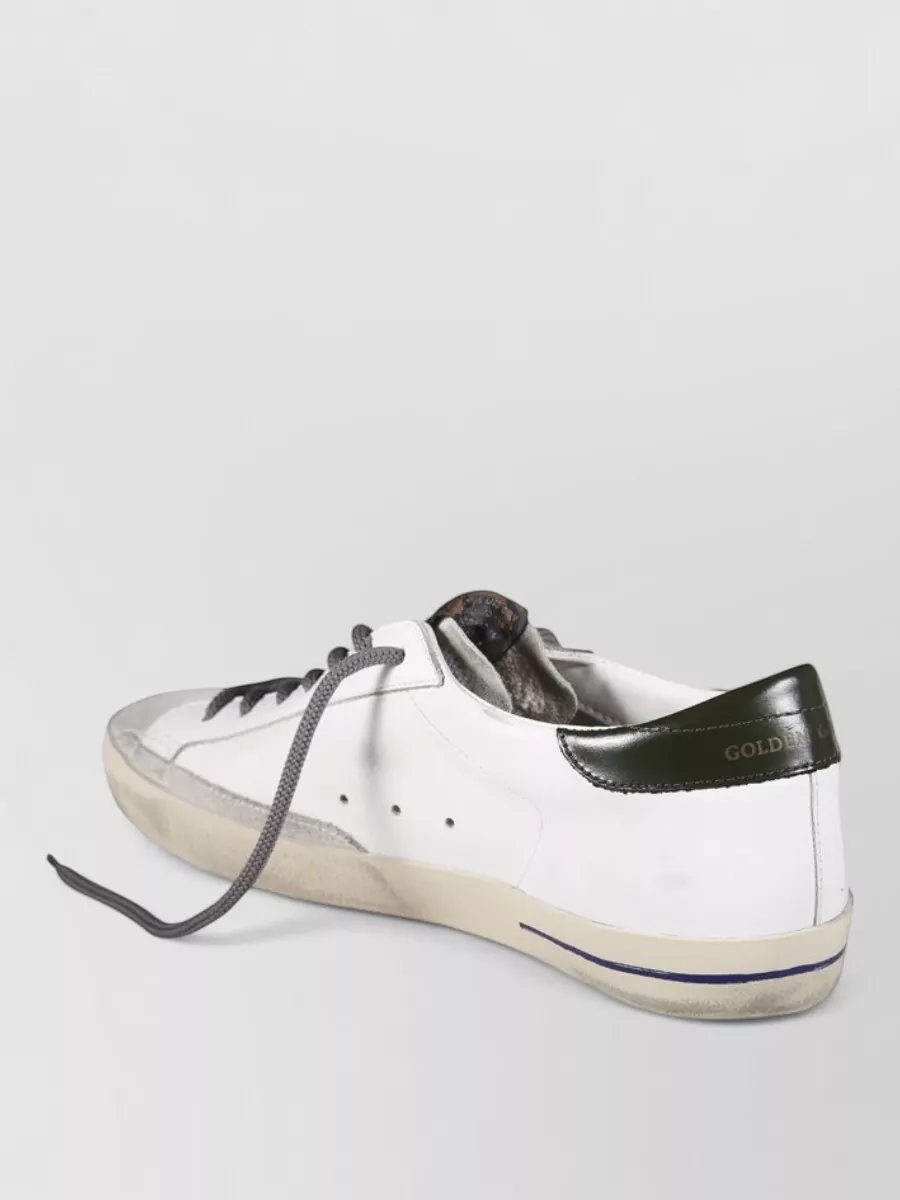 Golden Goose Star Detail Sneakers With Contrast Heel Tab