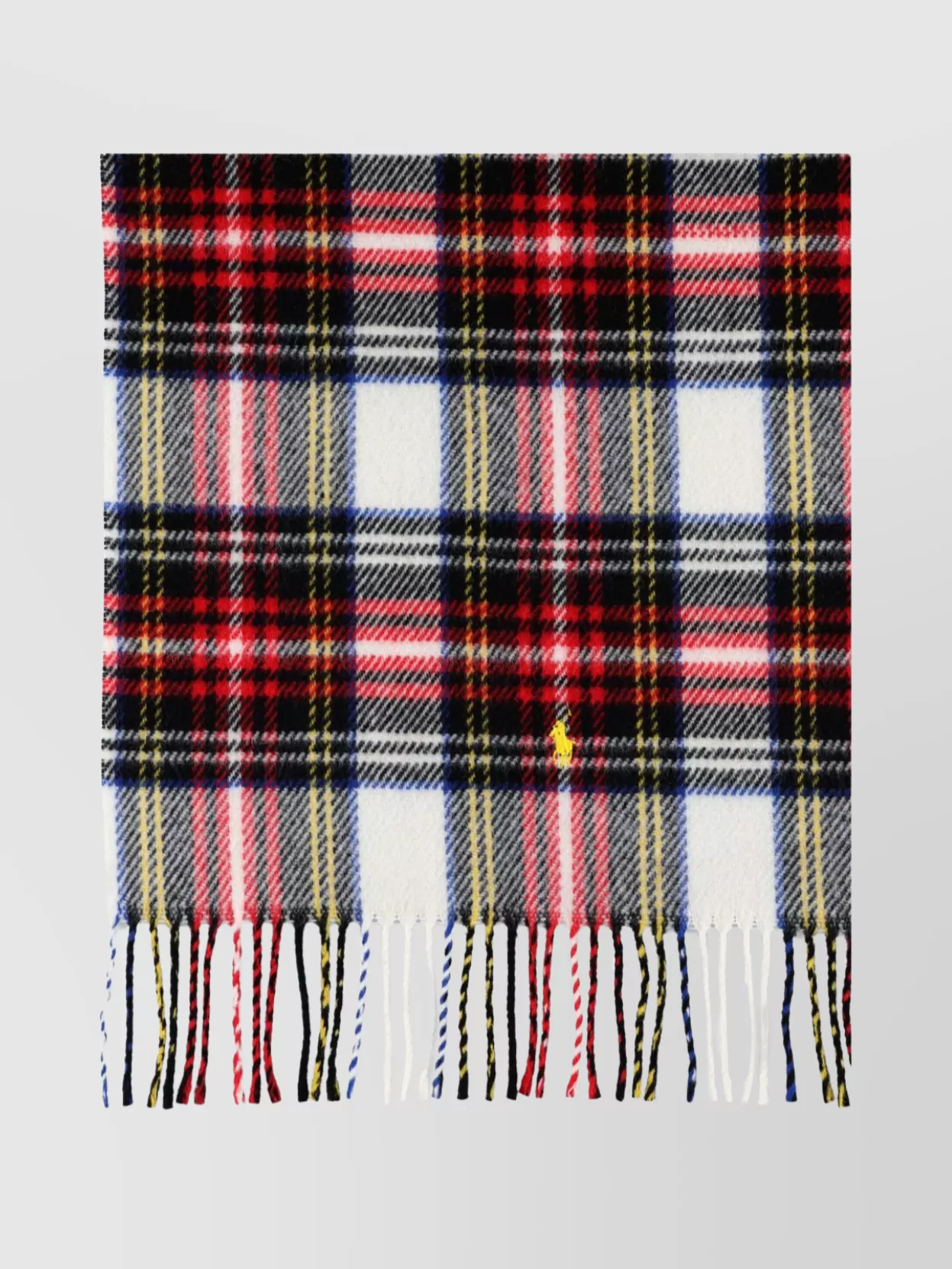 Polo Ralph Lauren Soft Textured Scarf Fringed Edges