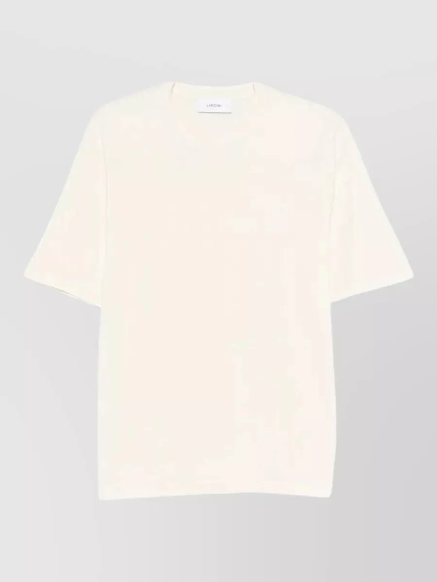 Lardini silk-blend crewneck t-shirt