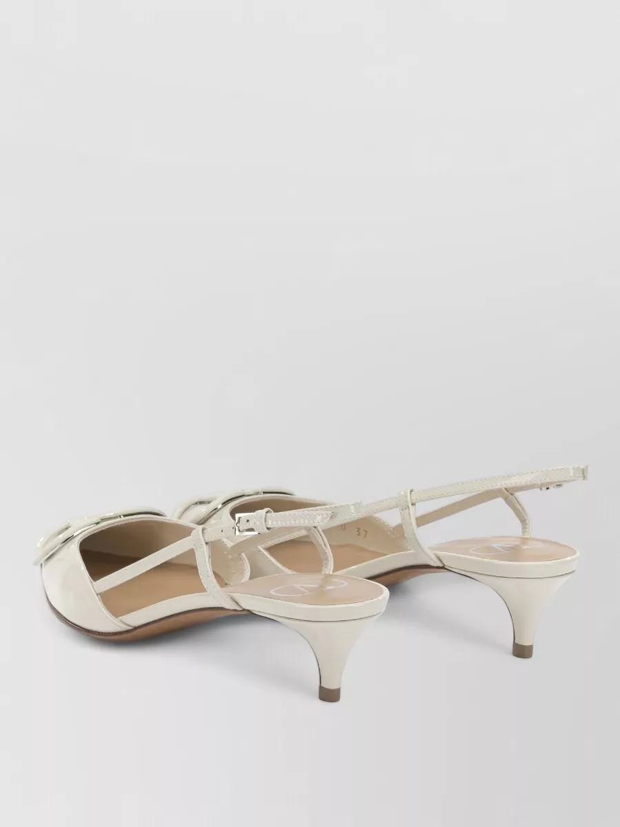 Valentino Garavani Leather Slingback Pumps