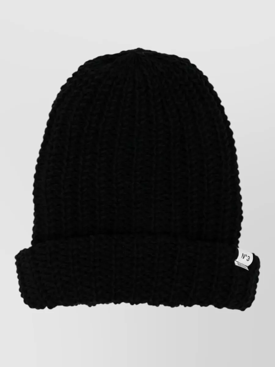 Maison Mihara Yasuhiro Ribbed Beanie