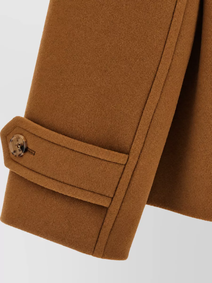 Chloé Wool Double-Breasted Coat